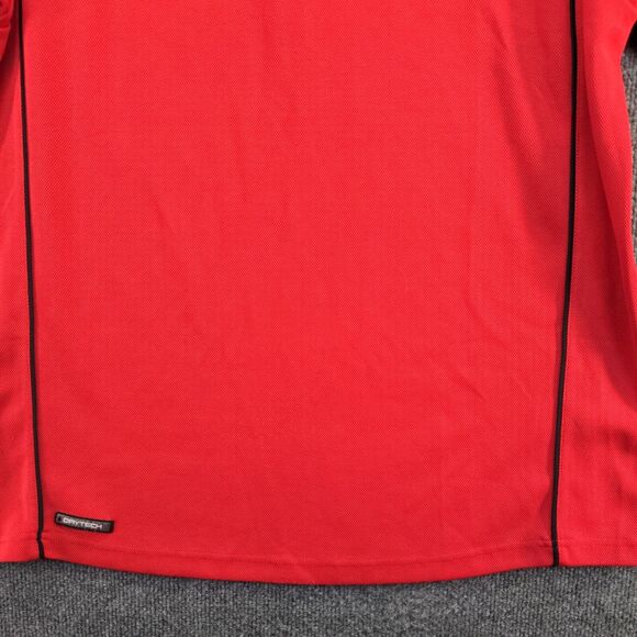 BRG Golf Men's Target Chip Ganassi Racing Polo Shirt Red Large Dry Tech - Picture 5 of 16